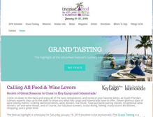 Tablet Screenshot of floridakeysuncorked.com